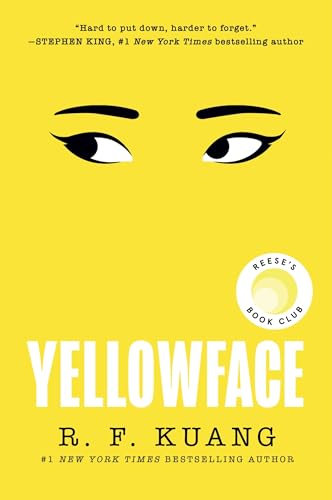 Book cover for Yellowface by R.F. Kuang — Editorial Identification.