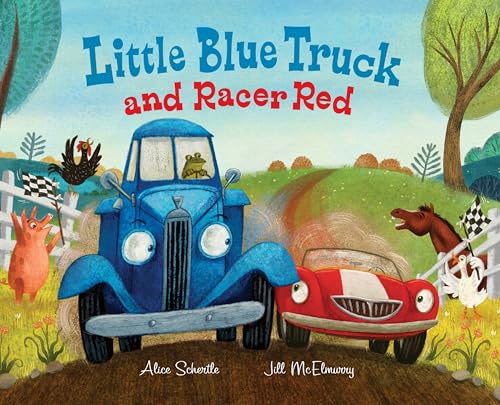 Little Blue Truck and Racer Red book cover