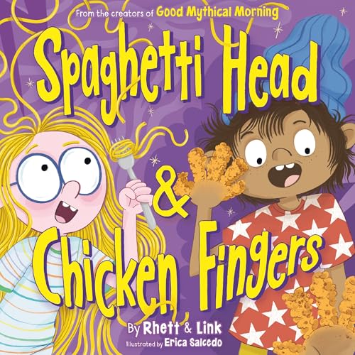 Spaghetti Head & Chicken Fingers by Rhett McLaughlin and Link Neal; illustrated by Erica Salcedo / by 64896