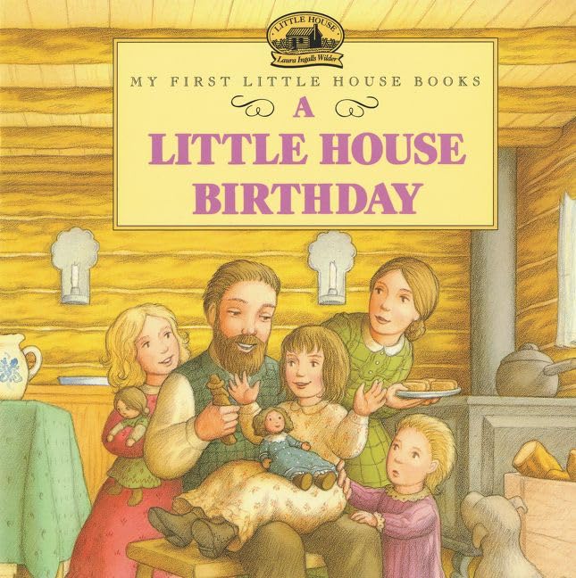 A Little House Birthday book cover