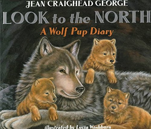 Look to the North: A Wolf Pup Diary book cover