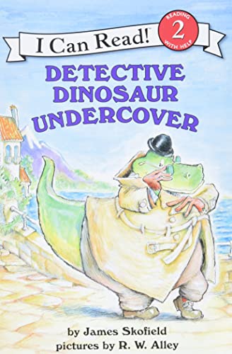Detective Dinosaur Undercover (By: James Skofield) cover