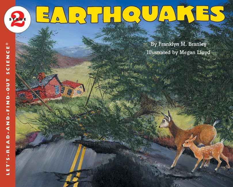 Earthquakes (By: Franklyn Mansfield Branley) cover