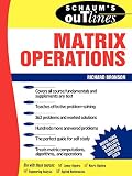 Schaums Outline Of Matrix Operations