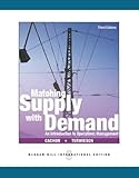 Matching Supply With Demand An Introduction To Operations Management