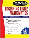 Schaums Outline Of Theory And Problems Of Beginning Finite Mathematics