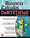 Business Calculus Demystified