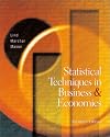 Statistical techniques in business & economics