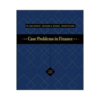 Case Problems in Finance