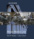 Mass Media Law 20092010 Edition