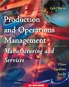 Production and Operations Management: Manufacturing and Services