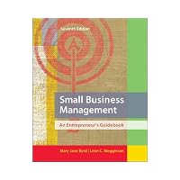 Small Business Management : An Entrepreneur