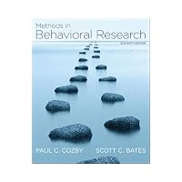 Methods in Behavioral Research