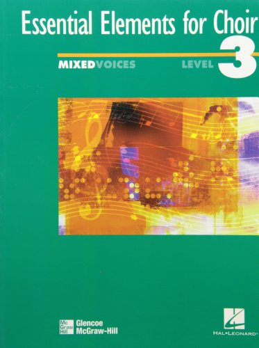 Cover of Essential Elements for Choir, Intermediate Level 3 Repertoire, Mixed, Student Edition
