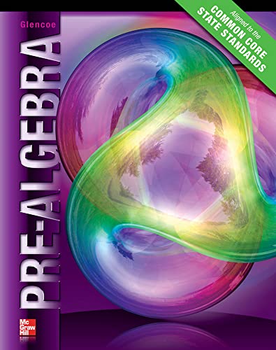 Glencoe Pre-Algebra, Student Edition cover