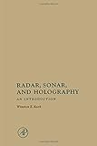 Radar Sonar And Holography An Introduction