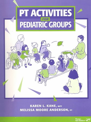 Cover of PT activities for pediatric groups
