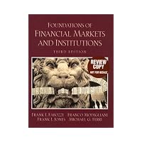 Foundations of Financial Markets and Institutions