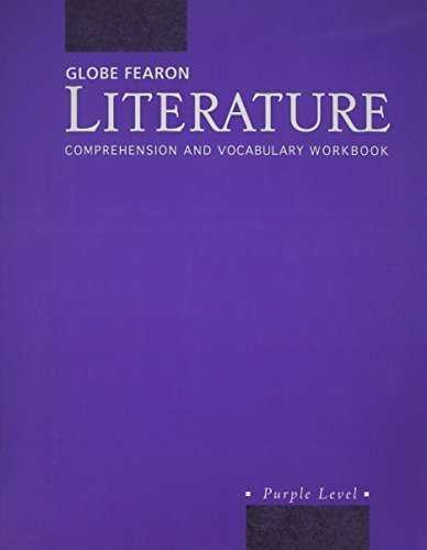 Cover of Global Fearon Literature Purple Comprehension & Vocabulary Workbook
