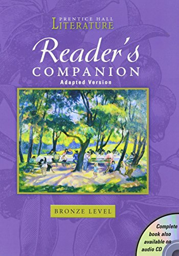 Cover of Adapted Readers Companion: Bronze Level 7 (Prentice Hall Literature: Timeless Voices Timeless Themes)