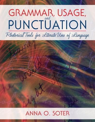 Cover of Grammar, usage, and punctuation