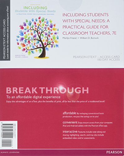 Cover of Including Students with Special Needs
