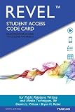 Revel For Public Relations Writing And Media Techniques Access Card
