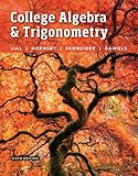 College Algebra And Trigonometry 6th Edition