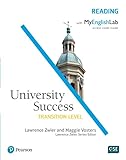 University Success Reading Transition Level With Myenglishlab