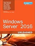 Windows Server 2016 Unleashed Includes Content Update Program