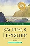 Backpack Literature An Introduction To Fiction Poetry Drama And Writing Mla Update Edition 5th Edition
