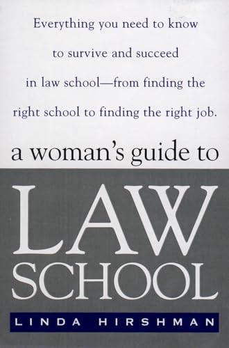 A Woman's Guide to Law School book cover