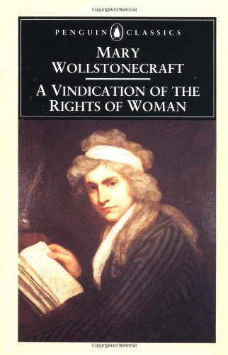 Capa do livro A Vindication of the Rights of Woman — Mary Wollstonecraft