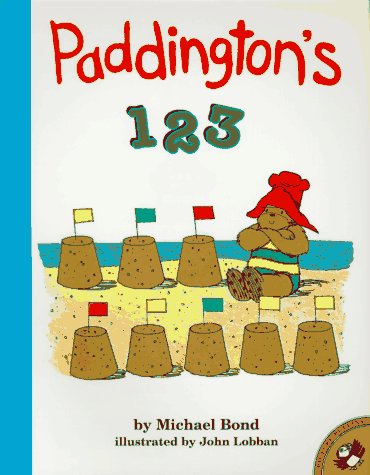 Paddington's 1 2 3 book cover
