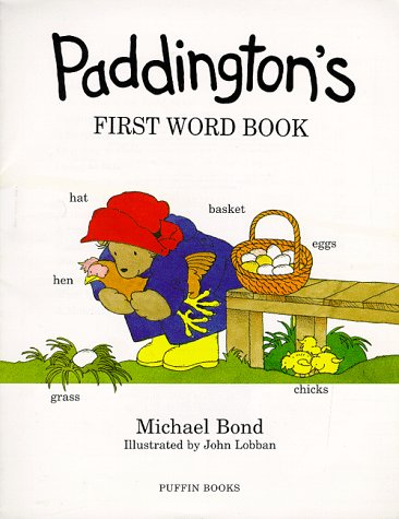 Paddington's First Word Book cover