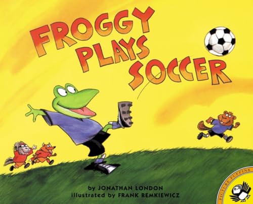 Froggy Plays Soccer book cover
