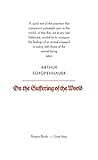 On The Suffering Of The World