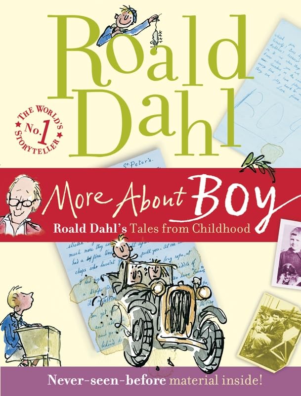 More About Boy: Roald Dahl's Tales from Childhood book cover