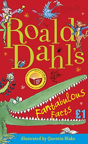 Roald Dahl's Fantabulous Facts book cover
