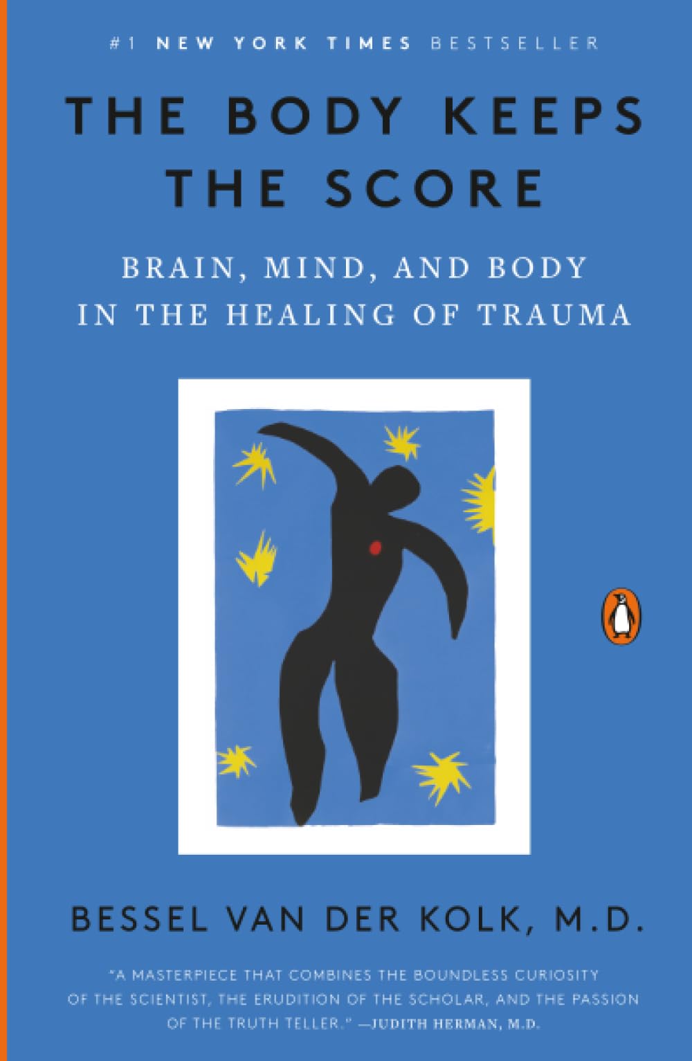 Cover of The Body Keeps the Score: Brain, Mind, and Body in the Healing of Trauma by Bessel van der Kolk M.D.