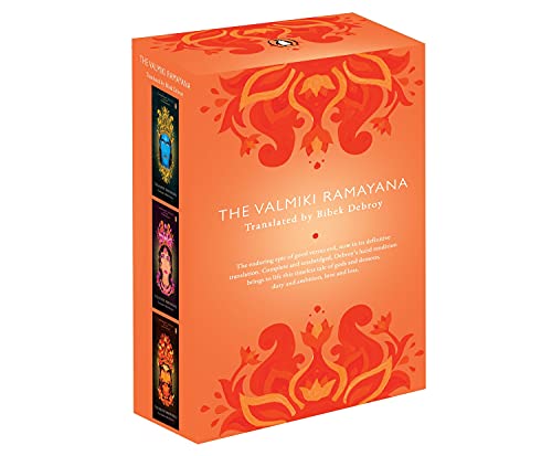 Cover of The Valmiki Ramayana by Bibek Debroy