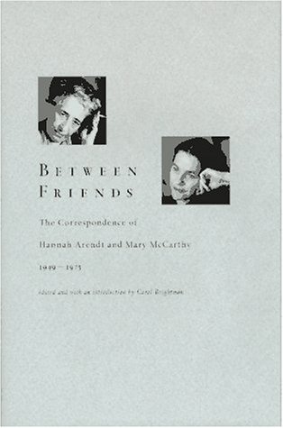 Between Friends (With: Hannah Arendt) cover