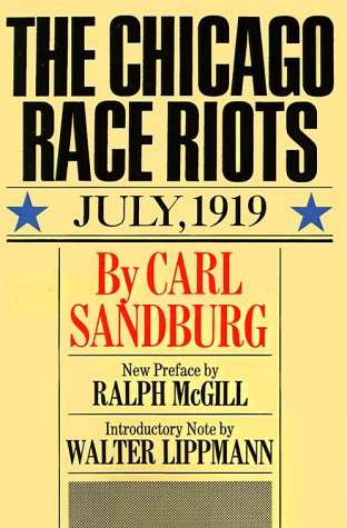 The Chicago Race Riots of 1919 book cover