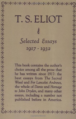 Selected Essays book cover