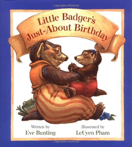 Little Badger's Just-About Birthday (Short Story) book cover