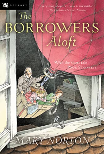 The Borrowers Aloft book cover