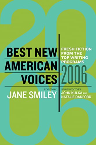 Best New American Voices 2006 book cover