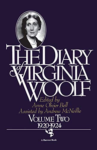 The Diary of Virginia Woolf, Volume Two book cover
