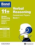 Bond 11 Verbal Reasoning Assessment Papers 1011 Years Book 1