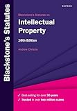 Blackstone's Statutes on Intellectual Property